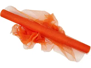 Orange Tyl i Strutkvalitet - 50 cm x 5 m