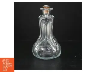 Glaskaraffel med korkprop (str. 20 cm)