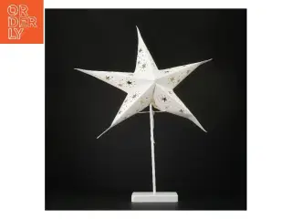 Stjernelampe med fod fra Jysk (str. H. 60 cm)