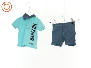 Sæt, polo og shorts fra Tommy Hilfiger (str. 80 cm)