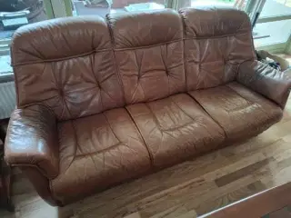 Søderberg 3 personers lædersofa