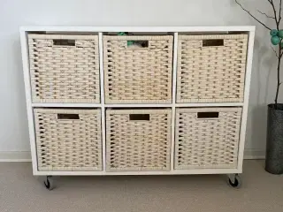 Flot hvid kommode