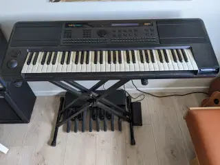 Arrangementskeyboard, GEM WS2 med baspedaler