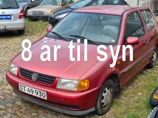 VW Polo. Nysynet med 8 år til næste syn !