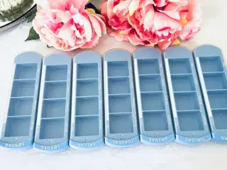 Doseringsæsker + taske