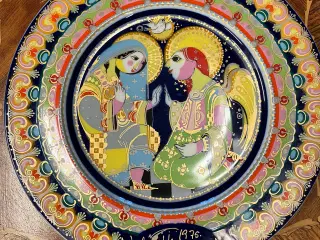 Bjørn Wiinblad juleplatter