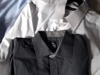 Skjorter 2 stk. langærmet + 1 kortærmet