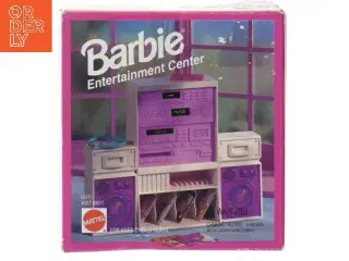 Vintage Barbie underholdningscenter fra Barbie (str. 13x7,5 cm)