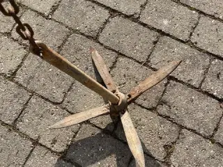 Foldeanker med kæde