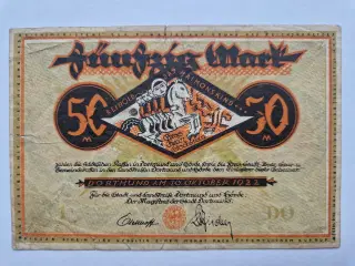 50 Mark Dortmund 1922