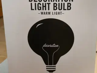 Decoration light bulb fra House Doctor