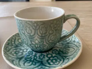 Kaffekopper med underkop 