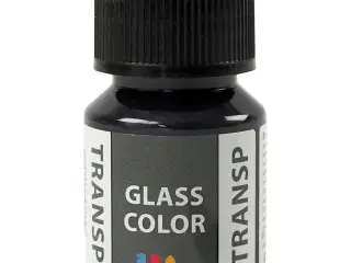 Glass Color Transparent Maling - 30ml til Kreative Projekter