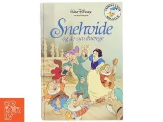Snehvide og de syv dværge bog fra Walt Disney