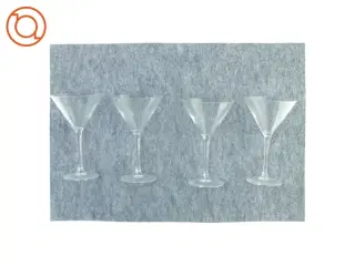 4 stk cocktail glas (str. H 19)