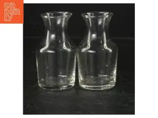 Glasvaser, 2 stk. (str. 10 cm)