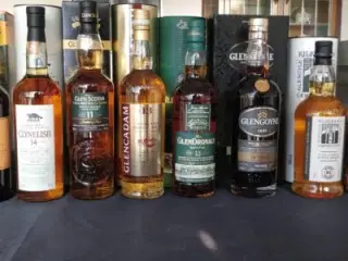 Whisky og spiritus købes