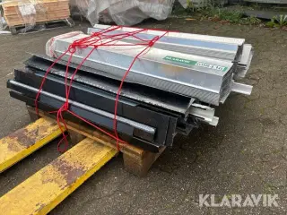Blandet lot vindskeder, kapsler og tagfod Alu