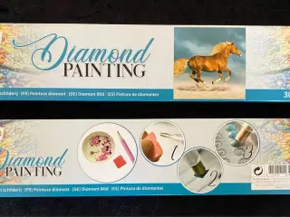 Diamond painting hest