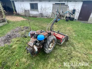 2 hjulet traktor med rotorharve Nibbi / R2 Artigli