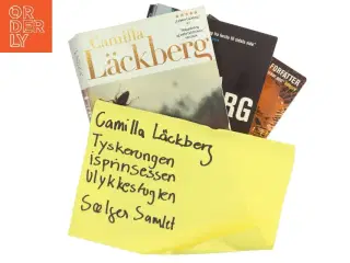 Camilla L&#228;ckberg Bøger