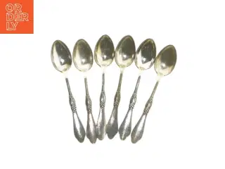Sæt af 6 teskeer (str. 6 styk. 12 cm)