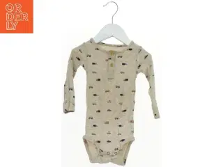 Langærmet bodystocking med biltrykning fra Name It (str. 80)