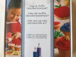 Kage & Muffin Dekorationssæt