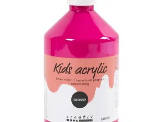 Akrylmaling Blank, pink, 500ml/ 1 fl.