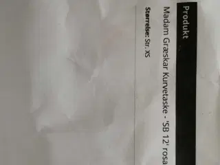 Helt ny kurve taske fra Madagaskar 