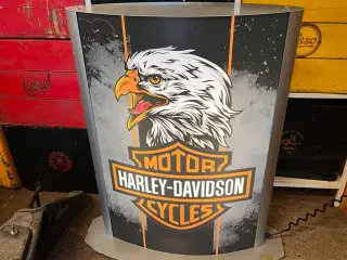 Lysstander dobbeltsidet Harley