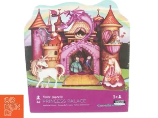Gulvpuslespil, Prinsesseslot fra Crocodile Creek (str. 50 x 66 cm)