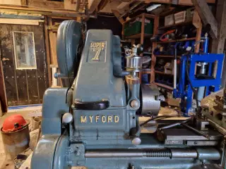 Metaldrejebænk. Myford Superseven