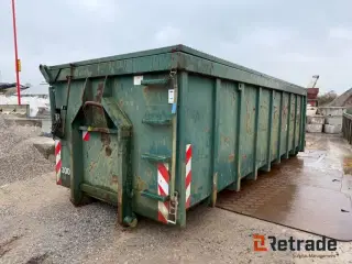 - - - Container med hydraulisk låg