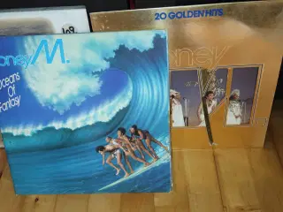 Lp af/med Abba og Boney M