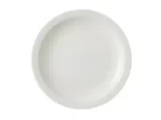 12 stk. Tallerken m/ fane white 254 mm Harvest Norse Dudson