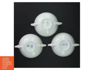 Bouillion kopper fra Royal Copenhagen (str. Ø. og 17,5 cm. ø. 12,5 cm)