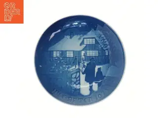 Royal Copenhagen juleplatte 1973 fra Royal Copenhagen (str. Ø 18,4 cm)