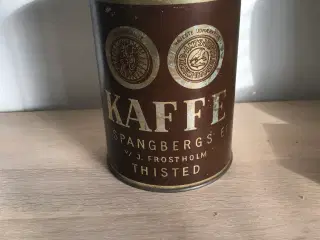 Kaffedåse fra spangberg