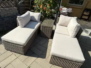 Velholdt loungesæt