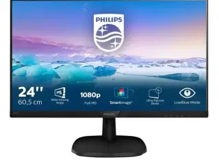 Philips 24" LED Skærm - 60 hz 1080p