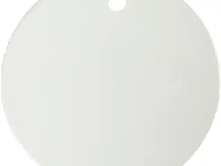Elegant Hvid Keramikplade 15 cm - Dekorativ og Stilfuld