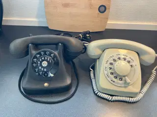 Telefon med drejeskive