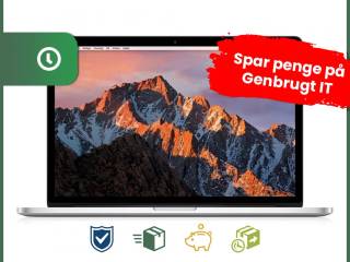 13" Apple MacBook Pro Retina - Intel i5 5287U 2,9GHz 512GB SSD 8GB (Early-2015) - Grade B - bærbar computer