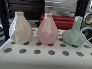 Små vaser/ lysestager