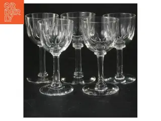 Sæt af 5 glas (str. 10 cm. 5 styk)