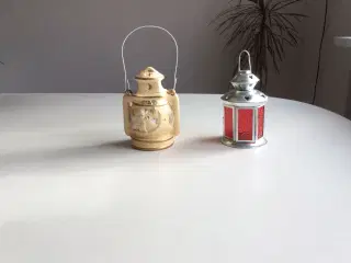 2 stk jule lanterner