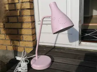 Bordlampe rosa 