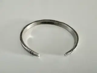 Daniel Mason armbånd i 925 sterling sølv Rough Cuf