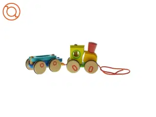 Trække tog i træ fra Fætter BR (str. 31 X 10 cm)